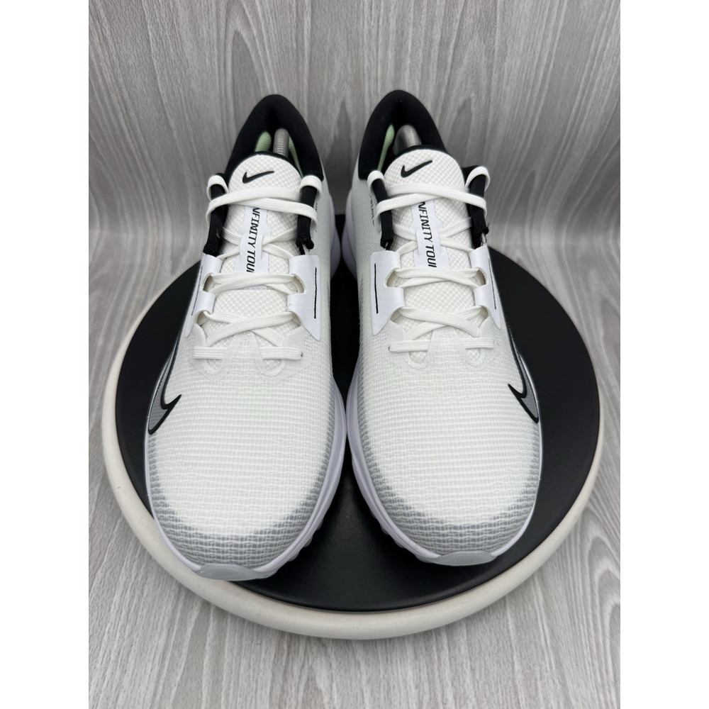 Nike Air Zoom Infinity Tour 2 Mens Size 11 White Green Platinum Golf FD0217-100 - Picture 3 of 9